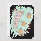 Pumpkin Party. Kaart (Voorkant)