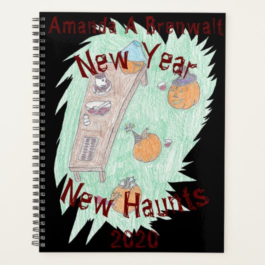 Pumpkin Party. Planner (Voorkant)