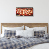 Pumpkin Patch Autumn Harvest Photography Canvas Afdruk (Insitu (Slaapkamer))