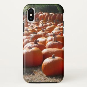 Pumpkin Patch Autumn Harvest Photography iPhone XS Hoesje