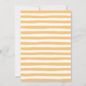 Pumpkin Patch Birthday Bash Kaart (Achterkant)