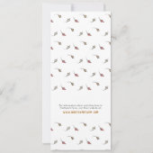 Pumpkin Patch Birthday Kaart (Achterkant)