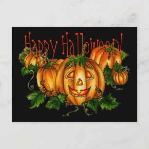 PUMPKIN PATCH by SHARON SHARPE Briefkaart