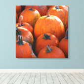 Pumpkin Patch Canvas Afdruk (Insitu (Houten vloer))