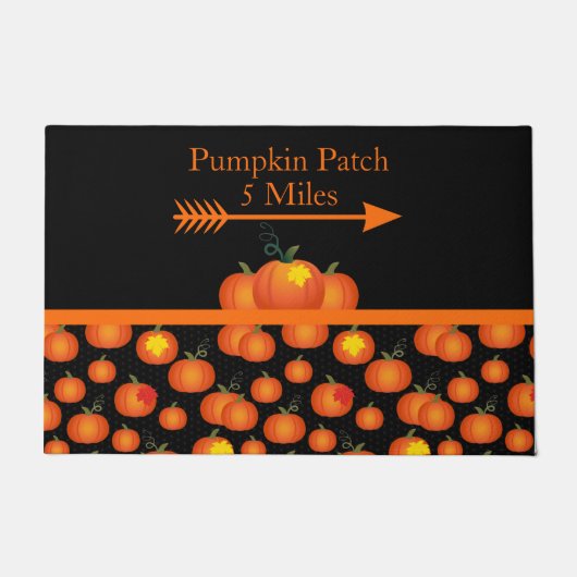 Pumpkin Patch Doormat Deurmat (Voorkant)
