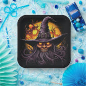 Pumpkin Patch Enigma-kartonnen doosjes Papieren Bordje (Feest)