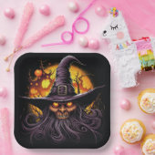 Pumpkin Patch Enigma-kartonnen doosjes Papieren Bordje (Feest)