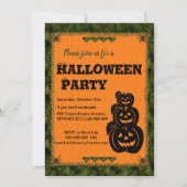 Pumpkin Patch Halloween Kaart (Voorkant)