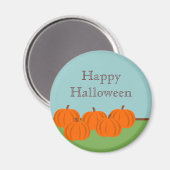 Pumpkin Patch Halloween Magnet Magneet (Voorkant / Achterkant)