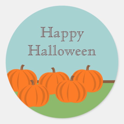 Pumpkin Patch Halloween Stickers (Voorkant)