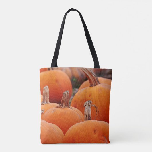 Pumpkin Patch Herfst herfst Art Canvas tas (Achterkant)