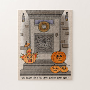 Pumpkin Patch Jigzaag Puzzle Legpuzzel