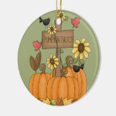 Pumpkin Patch Keramisch Ornament (Links)
