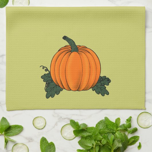 Pumpkin Patch Kitchen Towel Theedoek (Gevouwen)