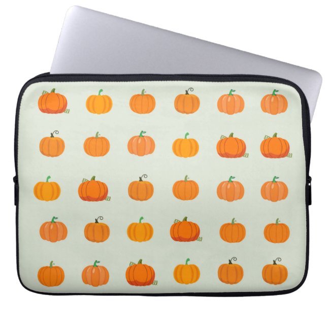 Pumpkin Patch Laptop Sleeve (Voorkant)