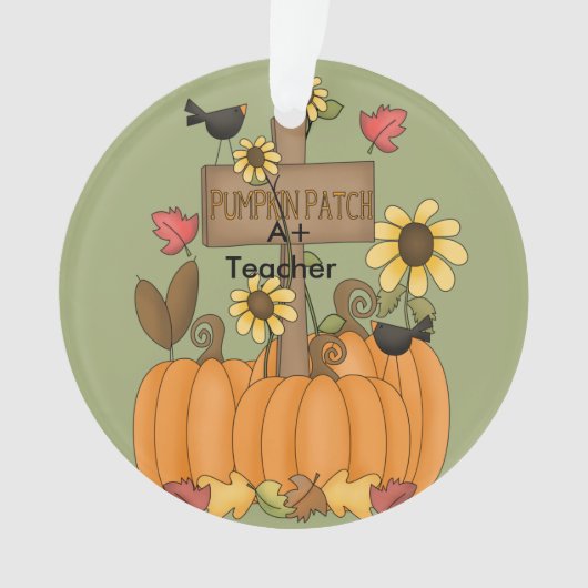 Pumpkin Patch Ornament (voorkant)