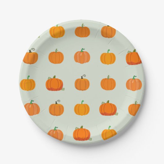 Pumpkin Patch Papieren Bordje (Voorkant)
