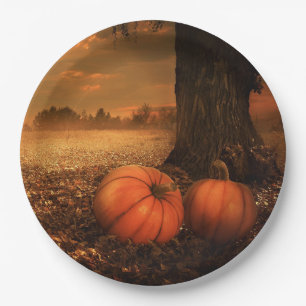 Pumpkin Patch Papieren Bordje