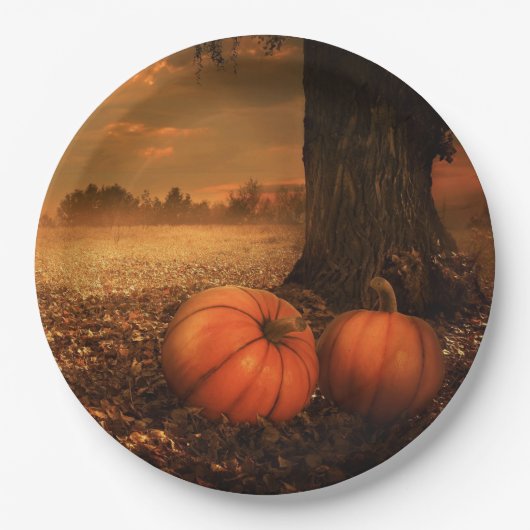 Pumpkin Patch Papieren Bordje (Voorkant)