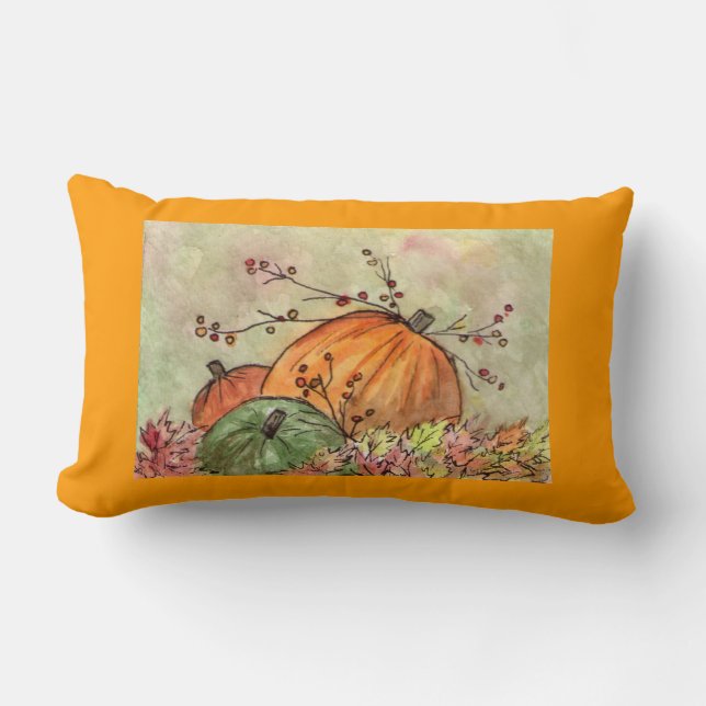 Pumpkin Patch Pillow Kussen (Voorkant)