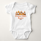 Pumpkin Patch Rookie Gnomes Romper (Voorkant)