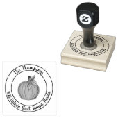 Pumpkin Patch Rubberstempel (Gestempeld)