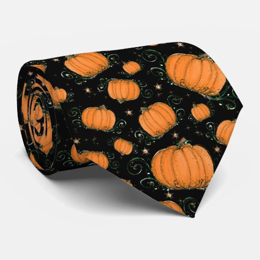 Pumpkin Patch Stropdas (Opgerold)