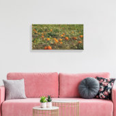 Pumpkin Patch Wall Art Canvas Afdruk (Insitu (Woonkamer))
