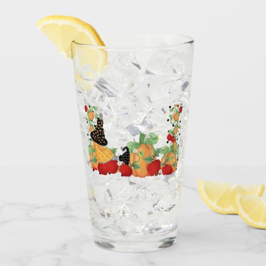 Pumpkin Patch Witch Glas (Voorkant ijs)