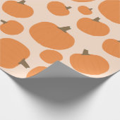 Pumpkin Pattern Cadeaupapier (Hoek)