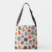 Pumpkin Pattern Crossbody Tas (Voorkant)