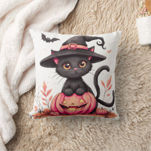 Pumpkin Pattern Halloween Sierkussen
