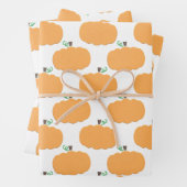 Pumpkin Pattern Inpakpapier Vel (In situ)