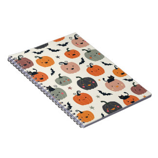 Pumpkin Pattern Notitieboek