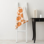 Pumpkin Pattern Sherpa Deken (In situ)