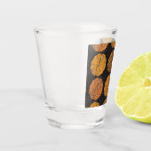 Pumpkin Pattern Shot Glas (Links)