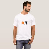 Pumpkin Pi T-shirt (Voorkant volledig)
