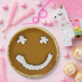 Pumpkin Pie Face Papieren Bordje (Feest)