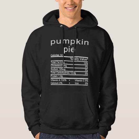 pumpkin pie hoodie (Voorkant)
