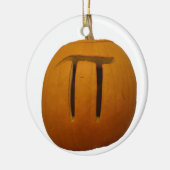 Pumpkin Pie-kerstversiering Keramisch Ornament (Links)