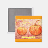 pumpkin pie magneet (Voorkant / Achterkant)