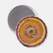 Pumpkin Pie met veenbessen Magneet (Voorkant / Achterkant)