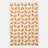 Pumpkin Pie Pattern Theedoek (Verticaal)