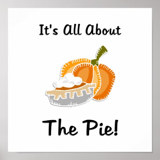 Pumpkin Pie Poster (Voorkant)