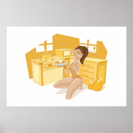 Pumpkin Pie Poster (Voorkant)