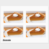 Pumpkin Pie Rechthoekige Sticker (Vel)