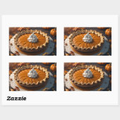 Pumpkin Pie Rechthoekige Sticker (Vel)