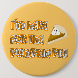 Pumpkin Pie Ronde Button 6,0 Cm
