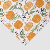 Pumpkin Pie | Seizoensgebonden Herfsten Tissuepapier (Detail)