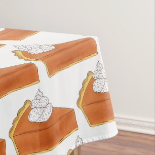 Pumpkin Pie Slice Thanksgiving Dinner Party Tafelkleed